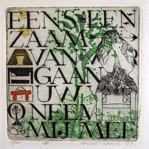 Michel van Overbeeke - IX ' eens eenzaam ...' verkocht voor € 45!