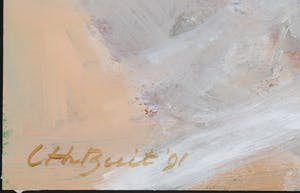 Thijs Buit - Acryl op papier, Zonder titel kopen? Bied vanaf 1!