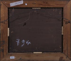 Ad Verdonk - Olieverf op board, Witte boederij kopen? Bied vanaf 50!