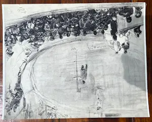 Isaac Israels - Acht tekeningen van Isaac Israëls kopen? Bied vanaf 175!