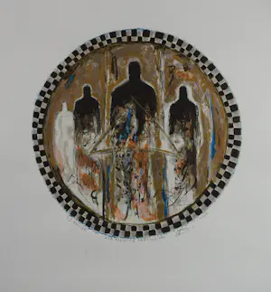 Eric Toebosch - Kleurenzeefdruk UNA ASSIETA PARTICULARE II kopen? Bied vanaf 55!