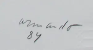 Armando - litho: Het Plechtige, Het Donkere + tekstblad - 1984 kopen? Bied vanaf 175!