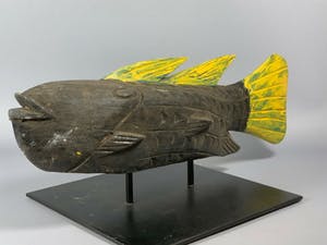 Bobo - 200518 - Old African Bozo fish marionet - Mali kopen? Bied vanaf 55!