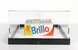 Andy Warhol - Handgesigneerde Brillo-box (inclusief plexiglas case!) kopen? Bied vanaf 1!