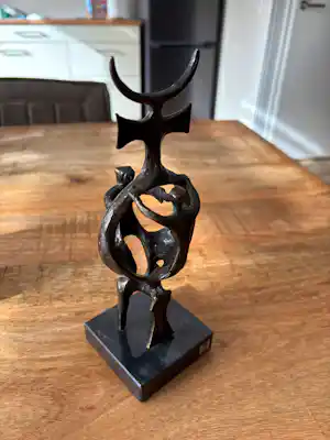 Joep Coppens - Brons kunstwerk van Joep Coppens. Getiteld Samen kaufen? Bieten Sie von 150!