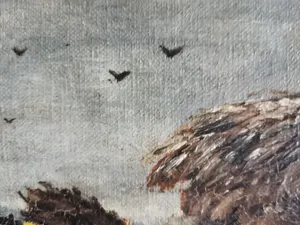 Niet of onleesbaar gesigneerd - Hollands winterlandschap met boer en kar kopen? Bied vanaf 1!