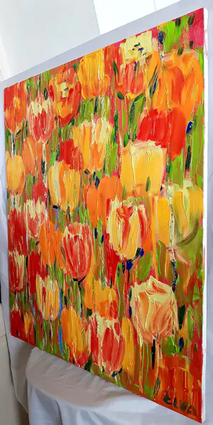 Elva Polyakova - Tulpen in kleur kopen? Bied vanaf 250!