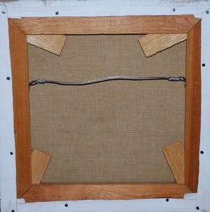Seymour Rosenthal - [NY-kunstenaar]-Joodse man op een zonnig stoepje & EXTRA schilderij Klaagmuur kopen? Bied vanaf 30!