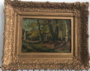 Jacques Jongsma - boslandschap kopen? Bied vanaf 25!