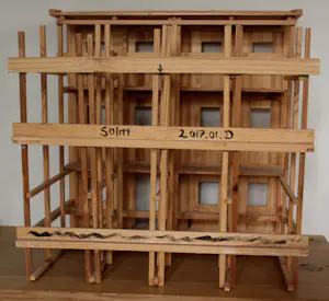 Eric van Solm - Houten sculptuur - 2017 kopen? Bied vanaf 395!