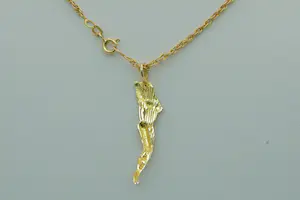 26 - Fijn 14Krt gouden taratee collier & met sierlijke naakte dame hanger kopen? Bied vanaf 260!