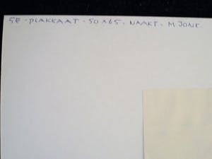 Marc Jonk - GROOT expressionistisch Plakkaatverf "Vrouwelijk Naakt" gesigneerd 1985 kopen? Bied vanaf 10!