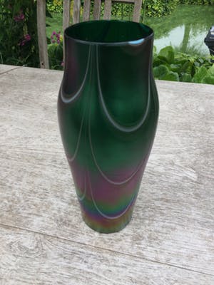 Johann Loetz Witwe - Veelkleurige topvaas kopen? Bied vanaf 200!