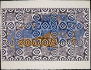 Elizabeth de Vaal - Zeefdruk, Illusive dreams kopen? Bied vanaf 20!