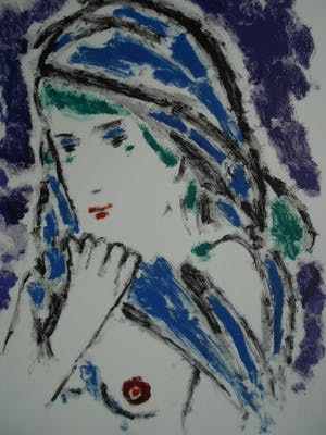 Theo van der Horst - `Blauwe gedachten ` kopen? Bied vanaf 75!