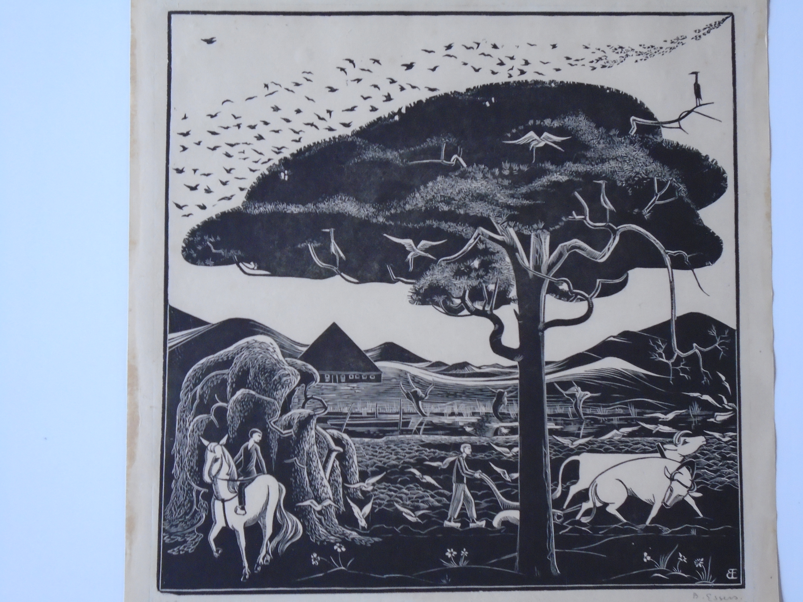 Bernard Essers - Herfst, de ploeger kopen? Bied vanaf 80!