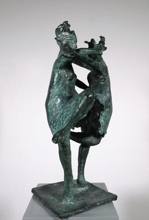 Saskia Pfaeltzer - Brons, Twee danseressen (Groot) kopen? Bied vanaf 1000!