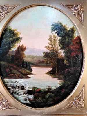 Willem Jacobus Alberts - Rivierlandschap kopen? Bied vanaf 100!