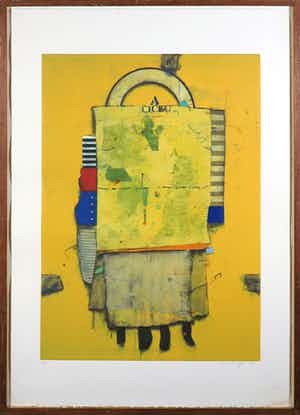 Cole Morgan - Litho, A-cicio - Ingelijst verkocht voor € 200!