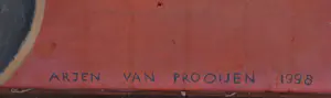 Arjen van Prooijen - Olieverf op doek, Ruimtelijke vormen - Ingelijst (Groot) kopen? Bied vanaf 100!