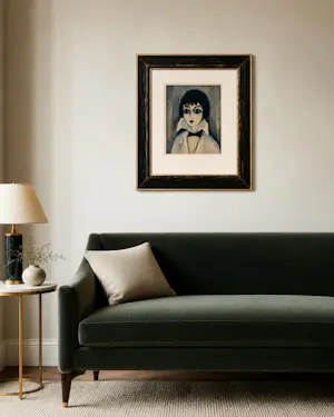 AcheterKees van Dongen - signed lithographic poster marcelle leoni? Enchérissez de 1800!