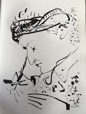 Pablo Picasso - "La Presse". kopen? Bied vanaf 29!