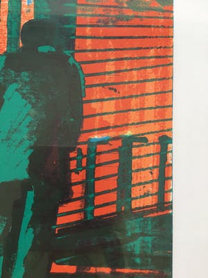 Peter Bes - Zeefdruk, gesigneerd en ingelijst kopen? Bied vanaf 50!