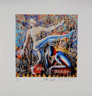 Mark Kostabi - & TONI ESPOSITO Kleurengiclee SERENDIPITY kopen? Bied vanaf 65!