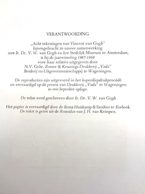 Vincent van Gogh - Acht tekeningen kopen? Bied vanaf 75!