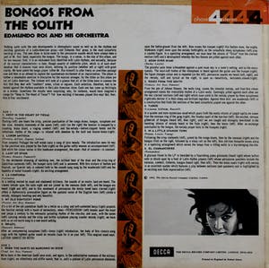 Edmundo Ros - Bongos of the South kopen? Bied vanaf 15!