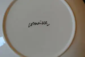 Corneille - afgeprijsd : 2 grote schalen met afbeelding van de VuurVogel kopen? Bied vanaf 45!