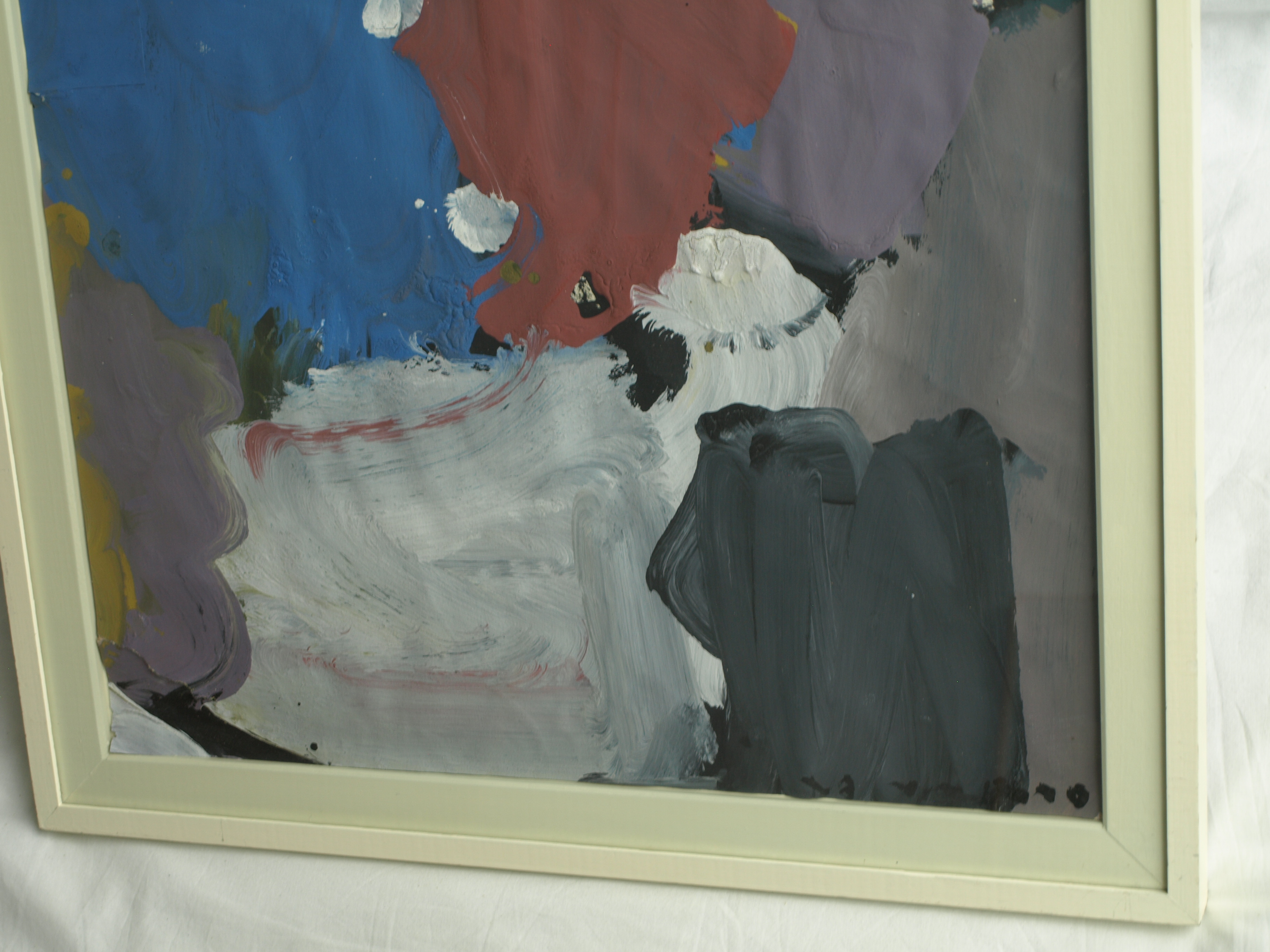 Victor Onstein - Acryl op papier , General Custers – gesigneerd & ingelijst – 1984  kopen? Bied vanaf 1!