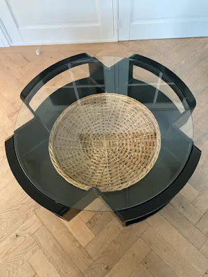 Jean Maneval - Space Age UFO salontafel Curver, by Jean Maneval kopen? Bied vanaf 1100!