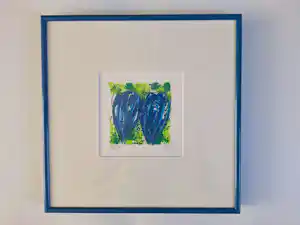 Buy Ad van Hassel - 2 blauwe tulpen? Bid from 60!