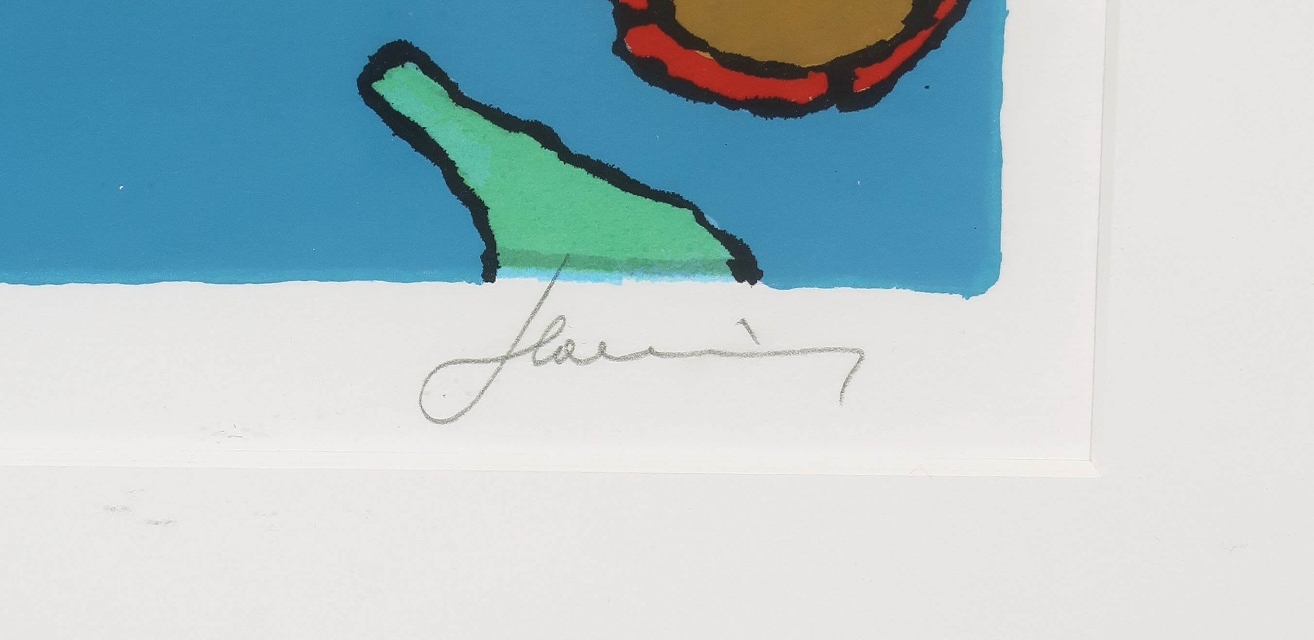 Niet of onleesbaar gesigneerd - Zeefdruk, Fantasie Stad II - Ingelijst kopen? Bied vanaf 1!