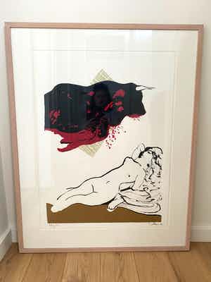 Hugo Claus - Zeus ontvoert Europa verkocht voor € 275!