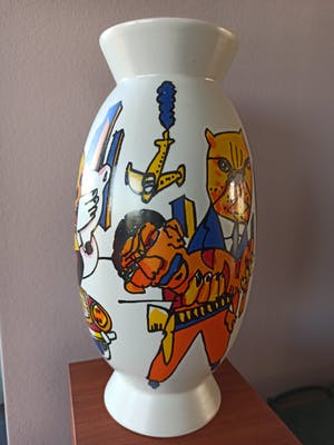 Herman Brood - vaas Jan des Bouvrie kopen? Bied vanaf 225!