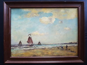 Jan Hendrik Weissenbruch - kopie in olieverf, door Mastrigt kopen? Bied vanaf 40!