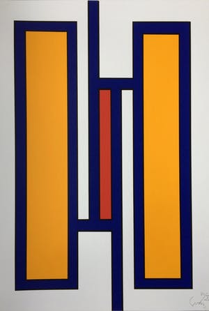 Siep van den Berg - grote kleuren zeefdruk - gesigneerd en genummerd. kopen? Bied vanaf 195!