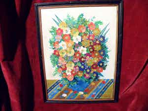 Toon Noyons - Bloemenstillleven in vaas verkocht voor € 49!