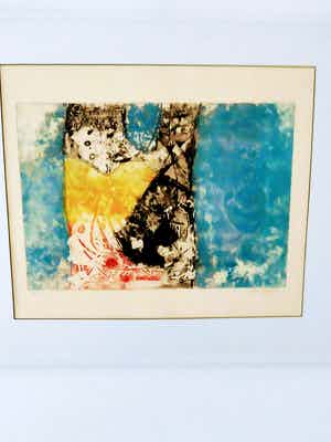 Chabab Tayefeh Mohajer - Prachtige ets verkocht voor € 40!