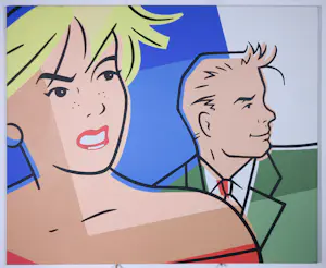 Luc Verschuuren - Acryl op doek, Dérivé - (Groot) kopen? Bied vanaf 300!