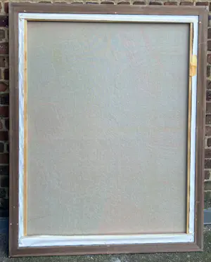 Corneille - Terragrafie op canvas De eerste regen - Editie van 60 exemplaren. kopen? Bied vanaf 990!