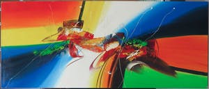 Lee Cole - Acryl op doek, Zonder titel (Groot) kopen? Bied vanaf 1!