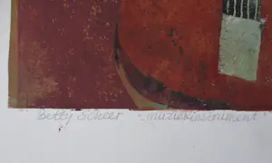Betty Scheer - Muziekinstrument 1/3 lino uit 2003 kaufen? Bieten Sie von 45!