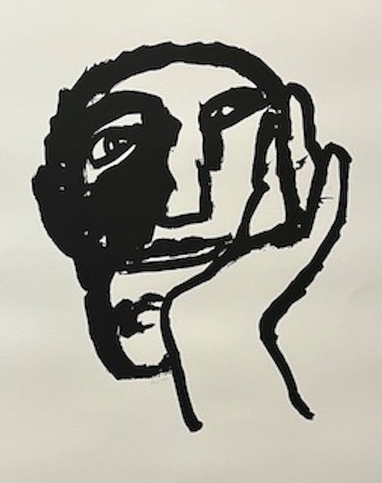 Fie Werkman - portret verkocht voor € 40!