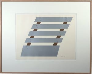 David van de Kop - Zeefdruk, Zonder titel - Ingelijst kopen? Bied vanaf 35!