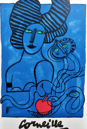 Corneille - Kleurenlitho IMAGE DU PARADIS uit 1998 kopen? Bied vanaf 59!