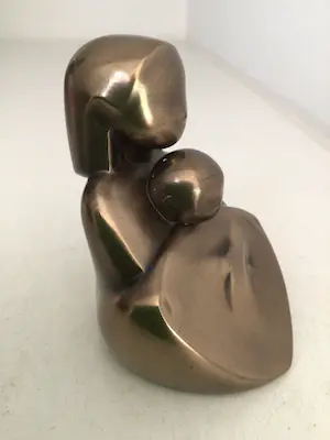 Janneke Ros - Beeld “ Moeder en kind “ kopen? Bied vanaf 1!