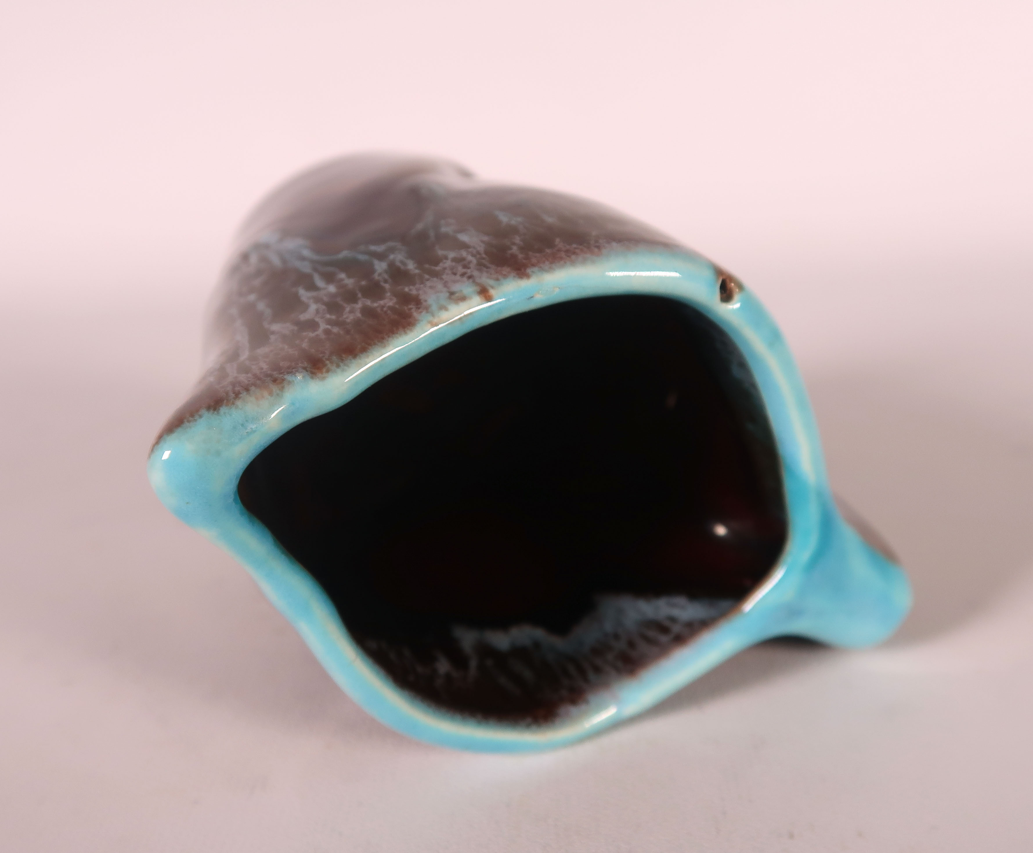 Vallauris Keramiek - Geglazuurd keramiek, Bruin en blauw servies kopen? Bied vanaf 35!